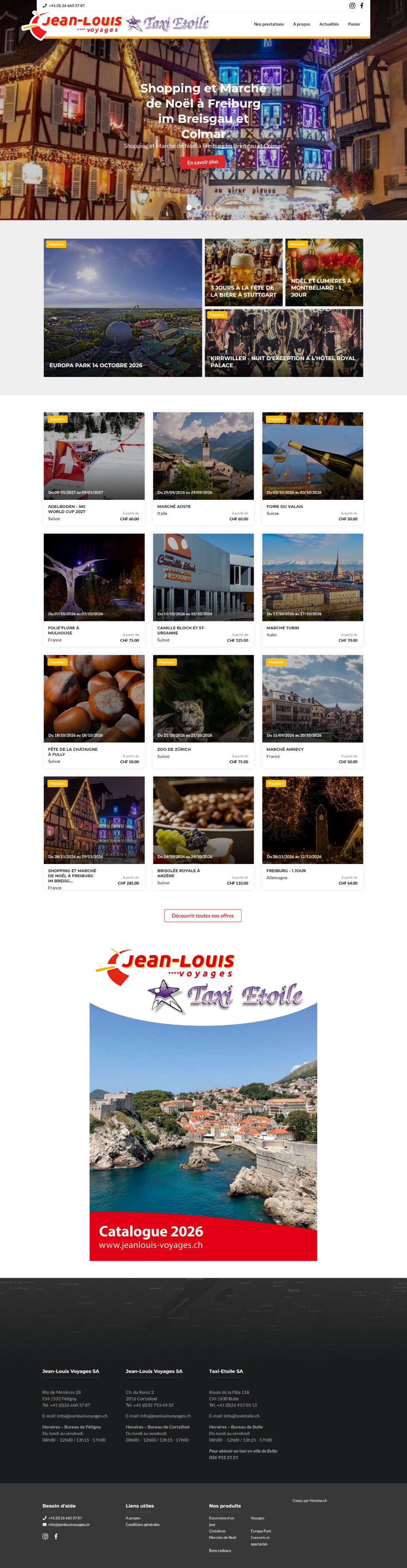 Capture du site Jean-Louis Voyages