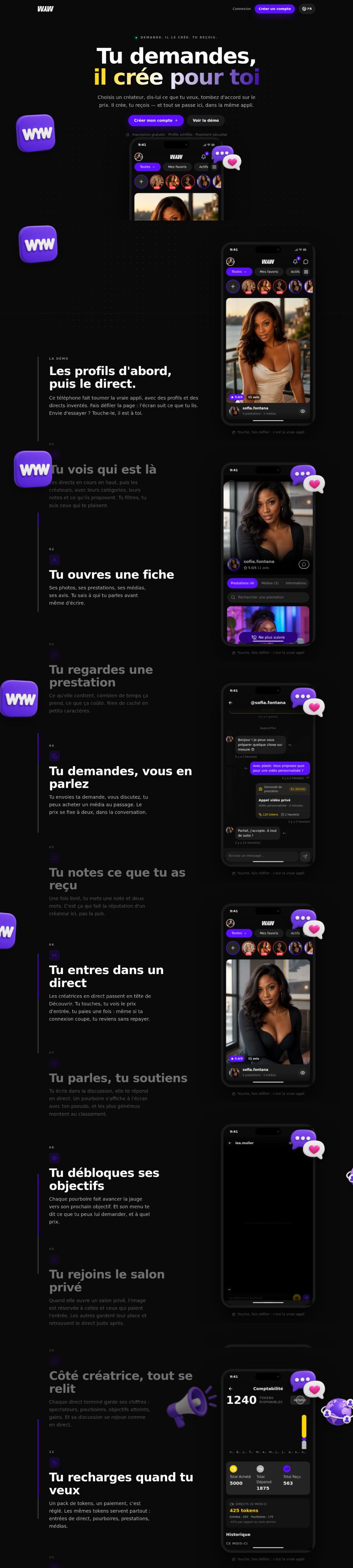 Capture du site WYW